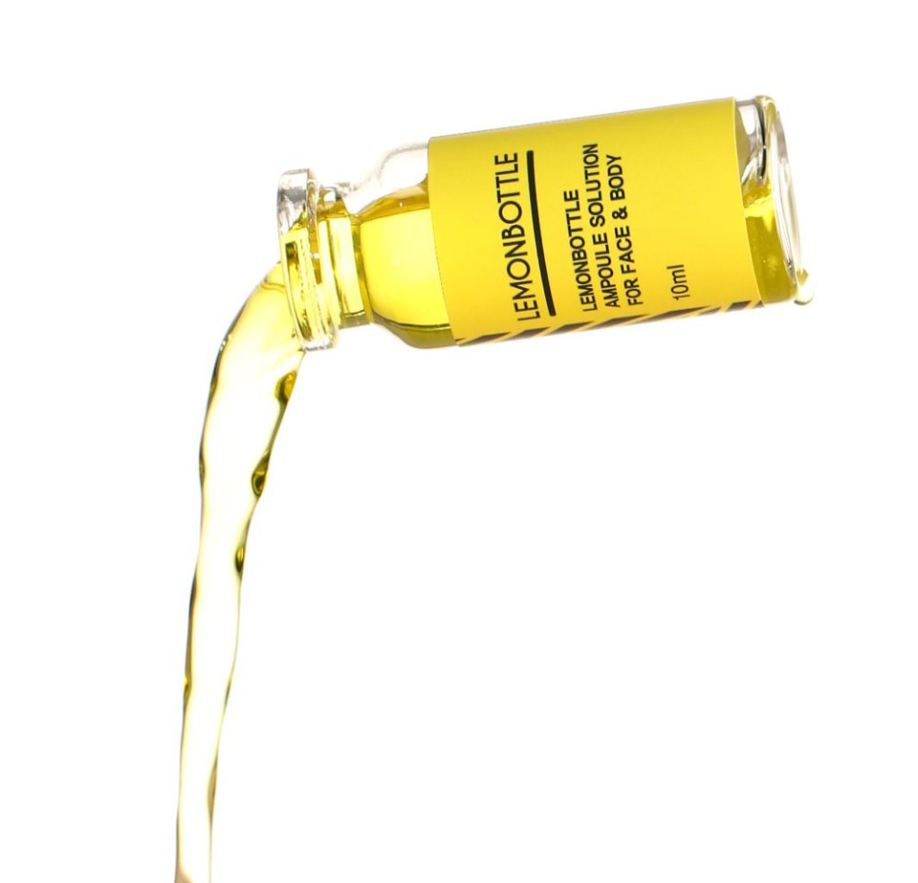 lemon bottle for face ad body fat dissolving injection